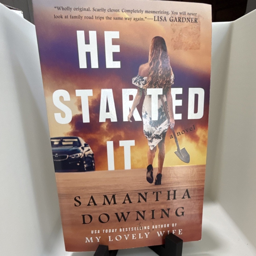 Samantha Downing He Started It Paperback Thriller Berkley 2020 Family Crime